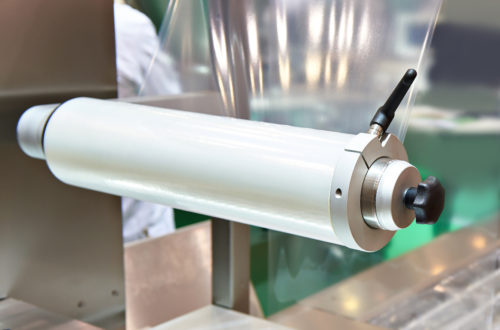 Industrial packing plastic film for food products